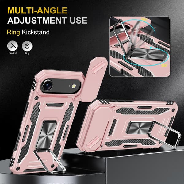 Armor PC + TPU Kamerabeskyttelse Telefoncover (Til iPhone 17 Air)