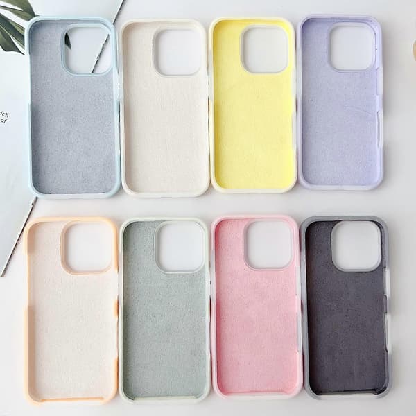 PC Hybrid Liquid Silicone Jelly Phone Case (For iPhone 14)