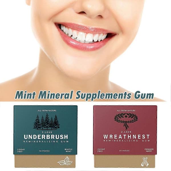 4 st kanel mineraltillskott tuggummi Red