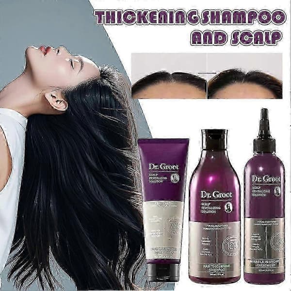 Dr Groot Scalp Revitalizing Solution Hårförtjockande Olja Schampo Balsam oil