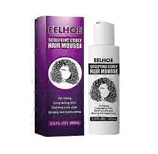 Elastin för styling av lockigt hår, återfuktande och fluffande elastin för styling av lockigt hår