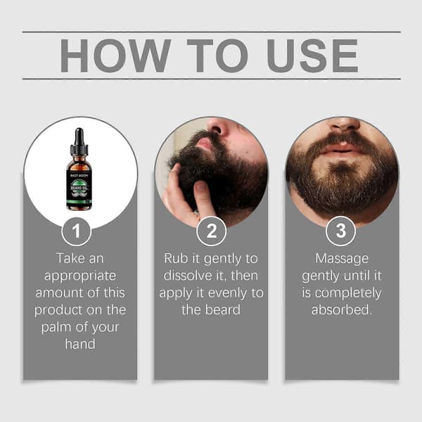 Cedar Beard Oil - Essential Oil for Men, Moisturizing & Refreshing Beard Care, 30ml A