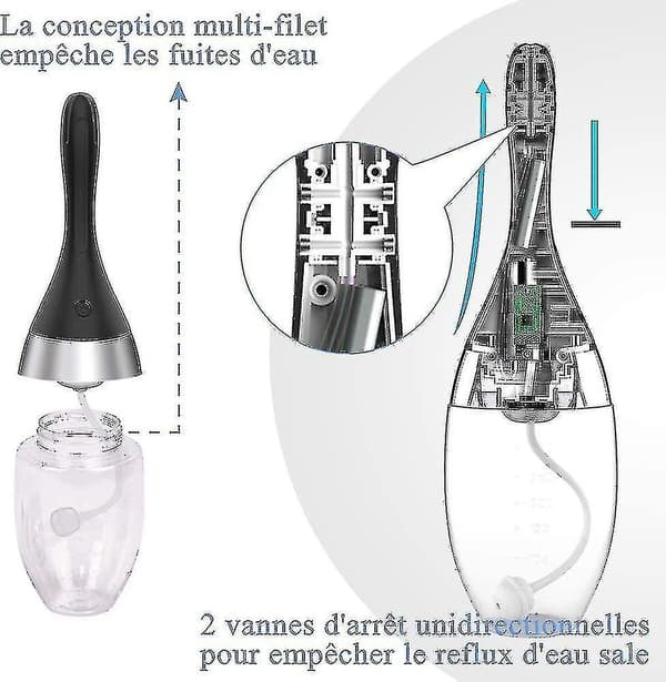 350 ml automatisk lavementsbold med 3 intensitetstilstande_Gave
