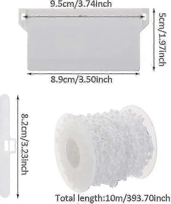 Reparationskit för vertikala persienner - 89 mm plastkoppling_Kvalitetsgåvor