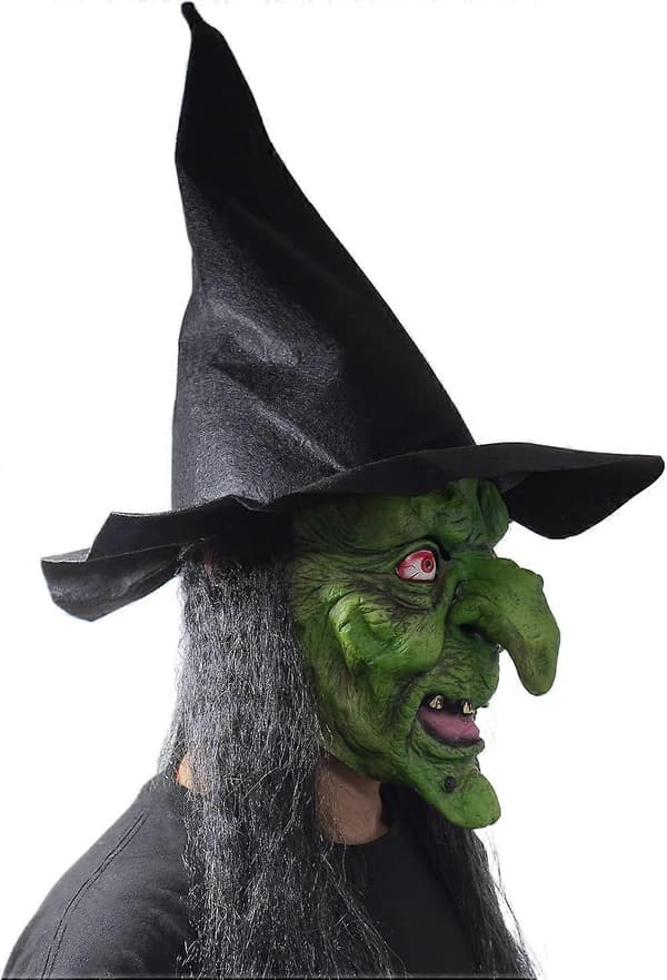 Halloween Skräck Ond Mask Skräck Ansikte Zombie