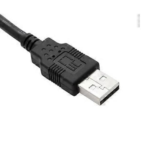 3 meter PS3 USB-opladerkabel, kompatibel med DualShock 3 trådløse controllere.