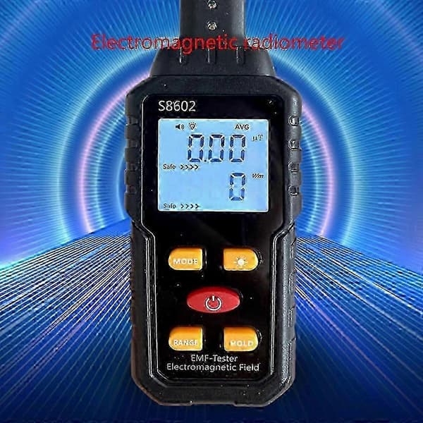 EMF Electromagnetic Radiation Detector 5-3500hz Dual Test Modes for Home Use