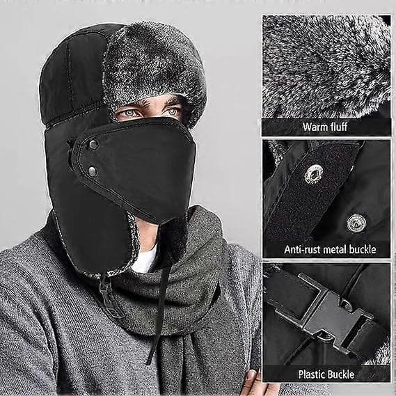 Vintermössor, Winter Soldier Catcher Hats Herr Dam