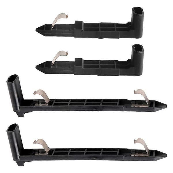Front Utvendig Lykteankerplugg 30763155 30763154 for XC60 2009-2017 Tilbehør 4-pakning Svart