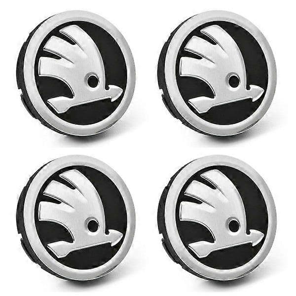4 kpl - Skoda pölykapselit / vannepölykapselit - Auto 56 mm