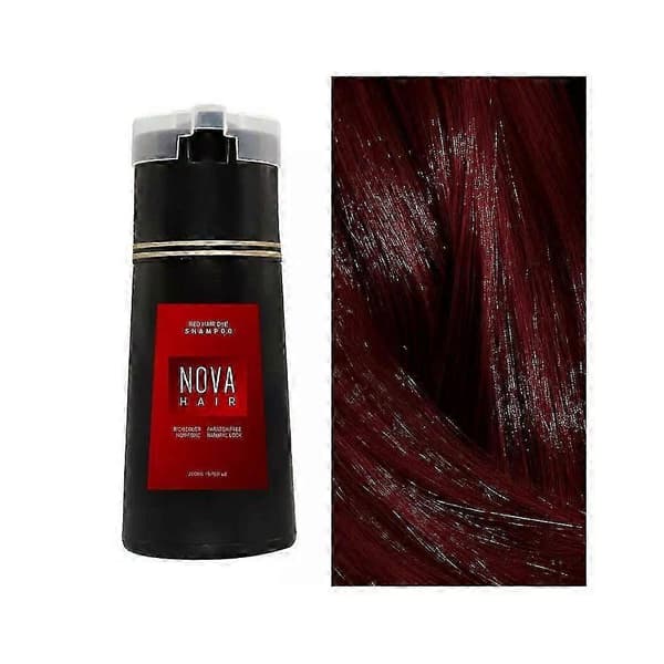 2024 Nova Hårfarve Shampoo, Nova Hair Instant Dye Shampoo, Hårfarve Shampoo til Hår_Gave