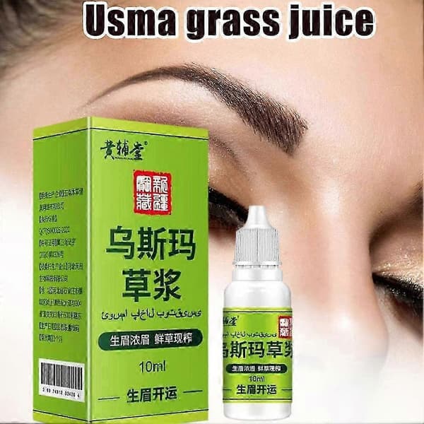 2025 Usma Grass Juice Stimulates Eyelash Growth and Thickens