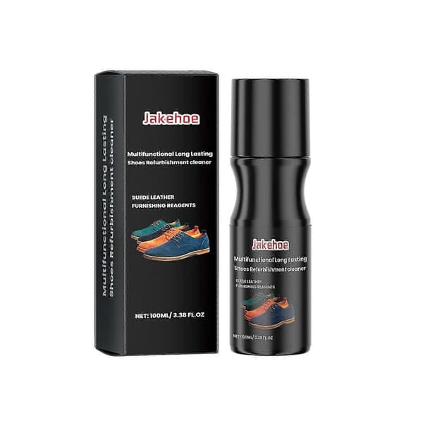 Sort Sneaker Renser - Multifunktionel Overdelspleje & Pletfjerner, 100ml