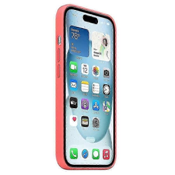 For iPhone 15 Case Compatible with Magsafe Liquid Silicone Phone Case [Induction Popover] (Style C)