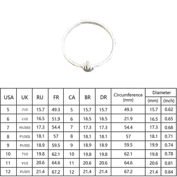 1 st söt rolig långfingerring, silver, en storlek passar alla 6