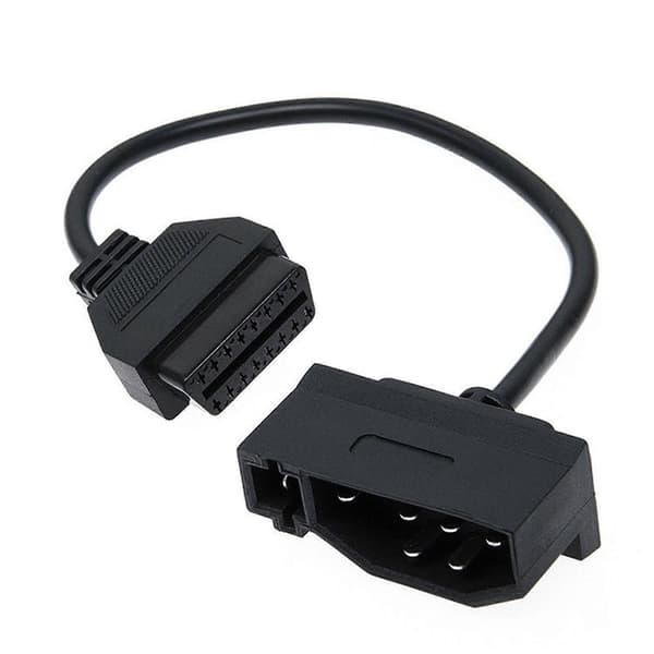 7-bens stikadapter OBD1 til OBD2 diagnostisk scannerkabeladapter til Ford mengxi_Särskilda gåvor