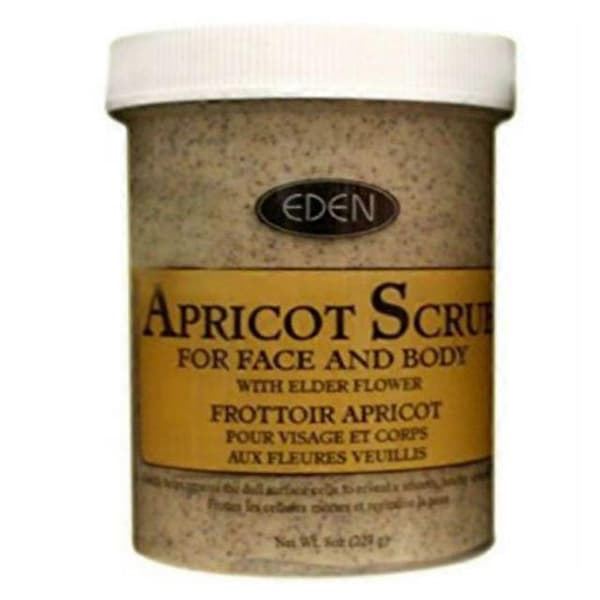Eden Apricot Scrub för Ansikte & Kropp (227g)