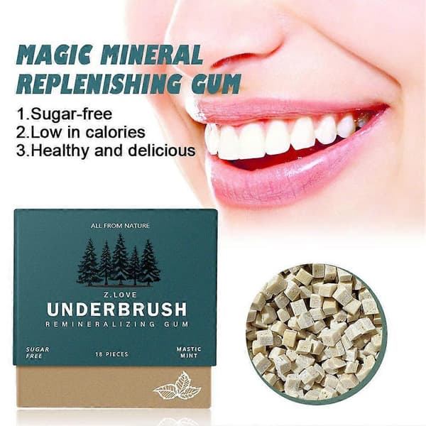 Tuggummi med mineraltillskott, mint & kanel 2pcs/set