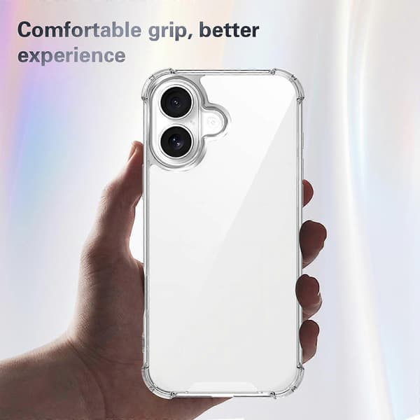 Four-Corner Shockproof Acrylic + TPU Phone Case (For iPhone 17)