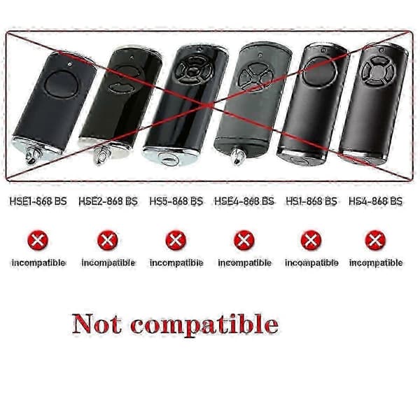 HORMANN HSM4-868 Garage Door Transmitter 2-pack with Gift