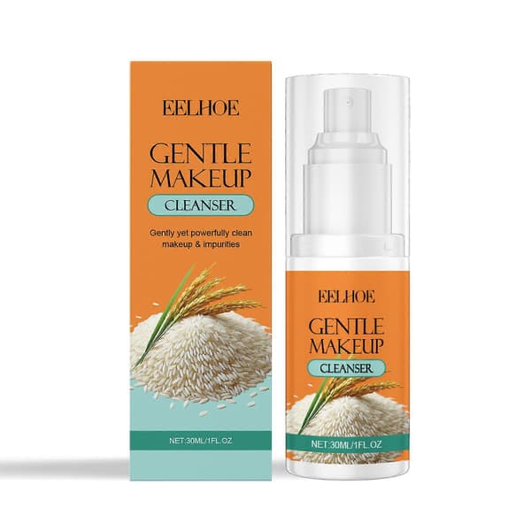 Eelhoe Ris Mild Makeupfjerner Til Ansiget Renser Skånsomt Makeup, Fugter, Hydrerer Og Opfrisker Makeupfjerner