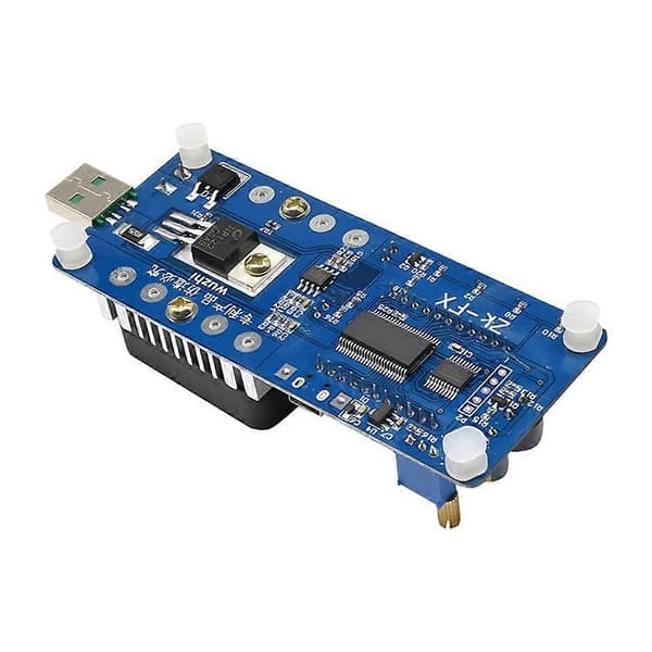 FX35 5A 35W Digital Batterikapacitetstester Konstant Strøm Elektronisk Belastning USB Strømtester Justerbare Modstande