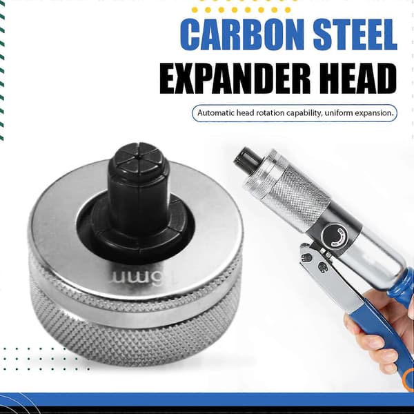 Robust karbonstålmateriale 16MM uerstattelig ekspanderhode egnet for CT-100 eller CT-300 røreksander, C 16Mm