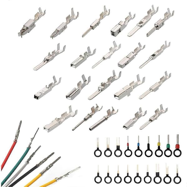 340 stk. 1/1,5/1,8/2,2/2,8/3,5 mm terminalben ledningsnet Pin_Overraskelsesgave