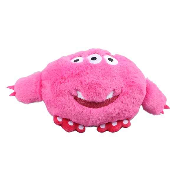 Rechargeable Squeaky Plush Pet Toy Soft Comfortable Interactive Rose Red Pet Supplies_Super Gift