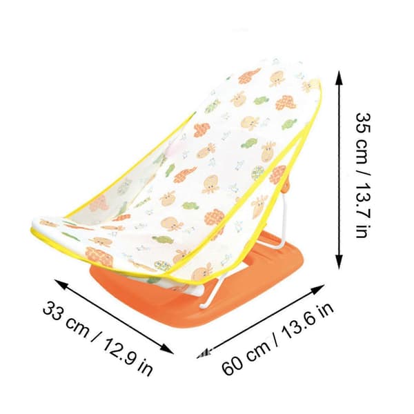 Summer Deluxe Babybadekar 3-positions tilbagelæning, foldbar og mere blue1