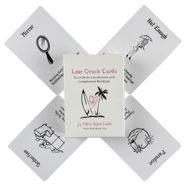 Island Time White Love Oracle-kort