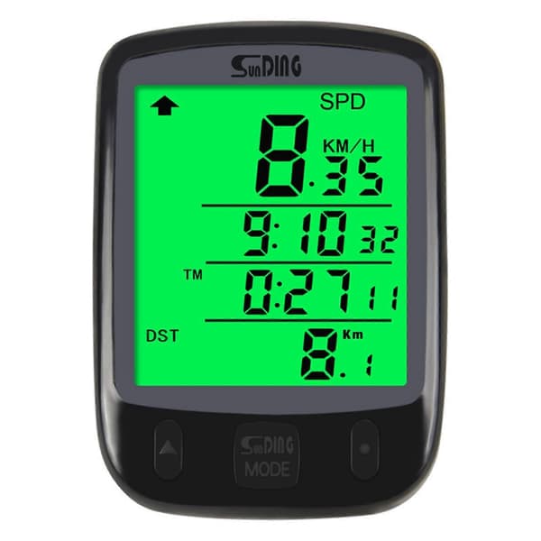Cykelcomputere Vandtæt Speedometer Cykelcomputer Kilometertæller_Gave
