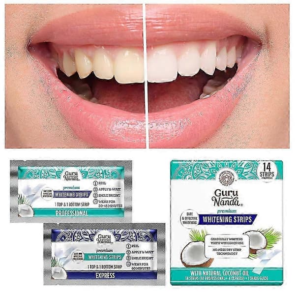 Professional Teeth Whitening Strips for Sensitive Teeth, Professional Whitening at Home, Date Night Confidence