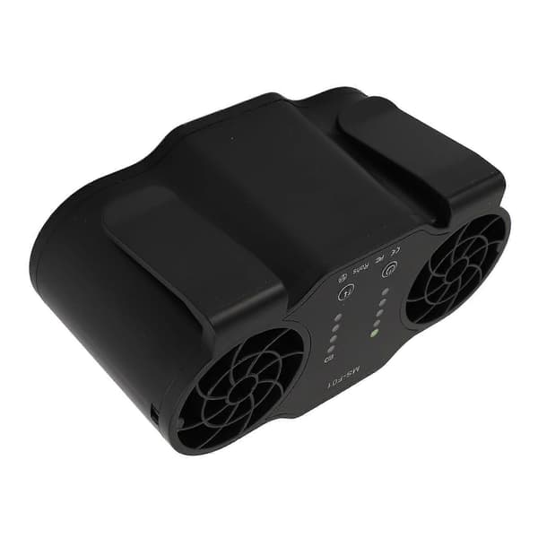 USB oppladbar multifunksjonell bærbar midjevifte, hengende, klips, utendørs, sommer, 5000 mAh