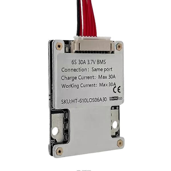 BMS 6S Litiumbatteriskyddskort för elektroniska verktyg rullstolar fordon 30A