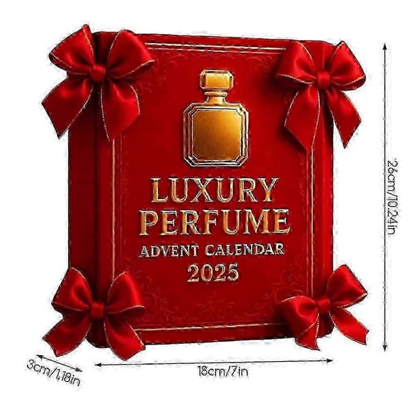 2026 Luksusparfumer julekalender til kvinder Premium julegave Julefestgaver