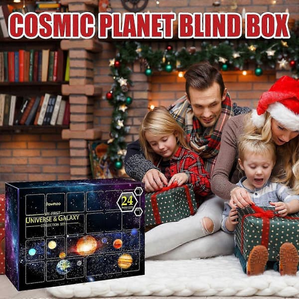 Planet Blind Box, Nedtælling 24 Dage Julegave Blind Box 24 Dage Jule Blind Box
