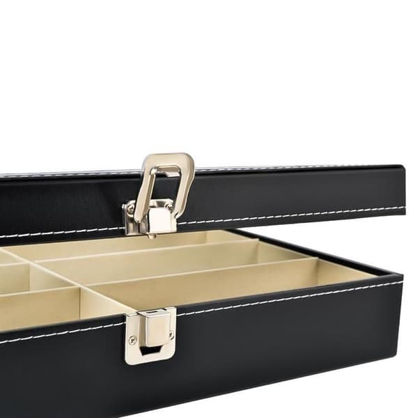 Eyeglass Case 8 Compartments / Eyeglass Storage - Eyeglass Storage