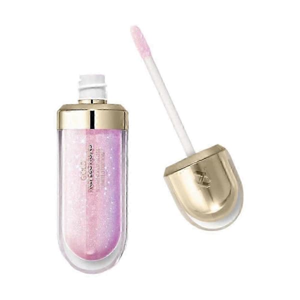 6.5ml Lip Gloss with Mirror Effect in Milk Tea Bean Paste Color for Natural Moisturizing Makeup