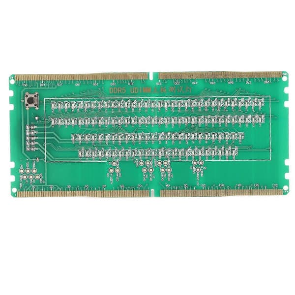 DDR5 Memory Test Tool for Desktop Motherboard Maintenance with LED Indicators