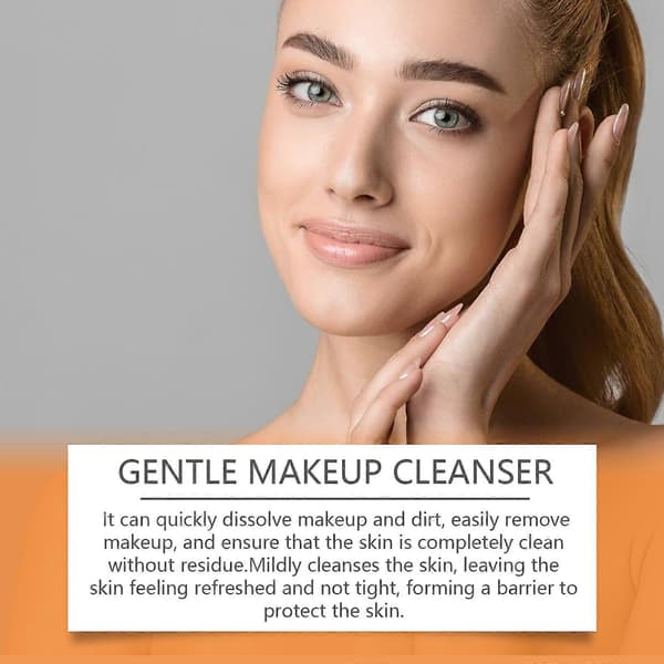Eelhoe Ris Mild Makeupfjerner Til Ansiget Renser Skånsomt Makeup, Fugter, Hydrerer Og Opfrisker Makeupfjerner