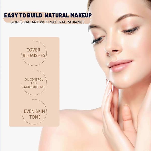 Cremefarvekorrigerende Spf50 Selvjusterende Makeupcreme til Hudtone