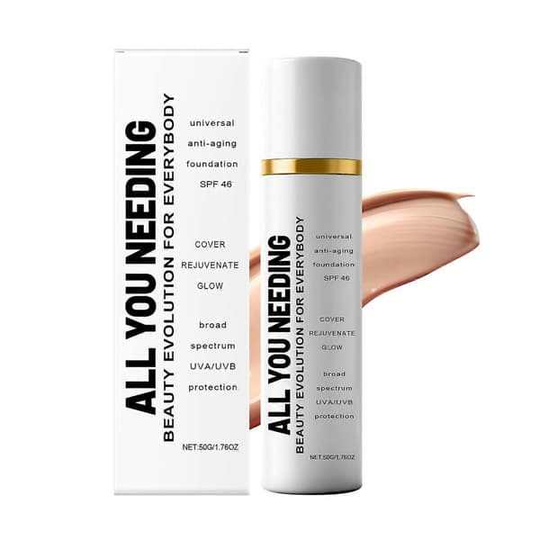 Liquid Foundation Natural Glow Long-lasting Smooth Coverage for Daily Use