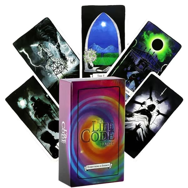 The Life Code Tarot Oracle Kortstokk Full Engelsk Versjon Spådomsdekk Spillkort