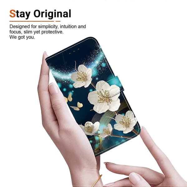 For Google Pixel 9 Pro XL Case Pattern Print Anti-Drop Leather Flip Wallet Phone Case (Style C)