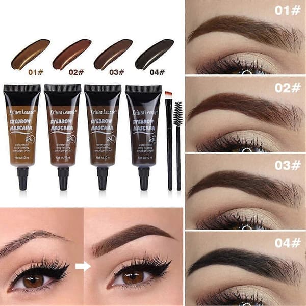 Natural Eyebrow Cream Enhancer Waterproof Durable Liquid Color Eyebrow