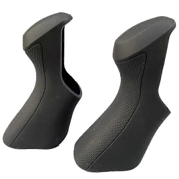Shimano Ultegra ST-6870 bremsegrebsovertræk, sort silikonemateriale (1 par)
