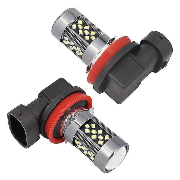 12V 7W Strobe Bil LED Tåkelys 1 Par H11