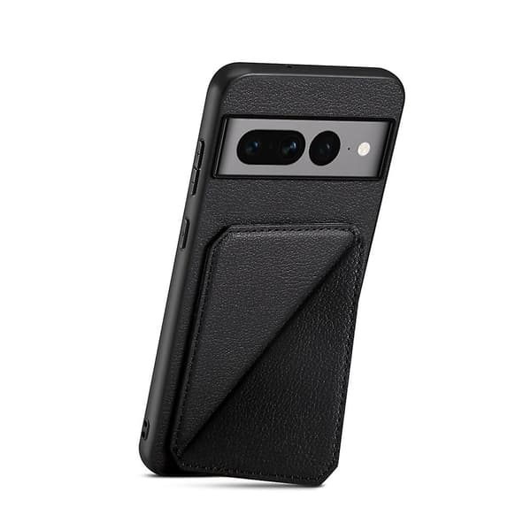 Vasikannahkainen puhelinkotelo Google Pixel 7 Prolle (musta)