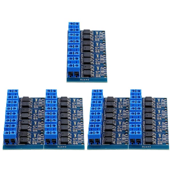 20 stk. 15A 400W MOSFET Trigger Switch Drive Modul PWM Regulator Kontrolpanel Blue